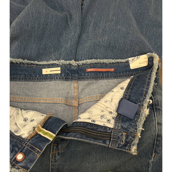 Anthropologie Blue Flare Jeans - Picture 6 of 8